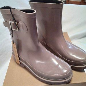 CHOOKA Women's 9.0 Ballard Mid Rain Boot Mauve - New w/Box